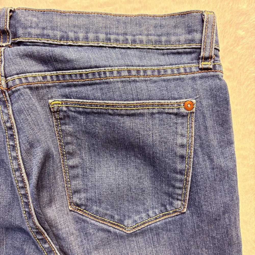 Old Navy Jeans‎ Women Sz 10 Blue Flirt Bootcut Dark Wash Denim Everyday Casual